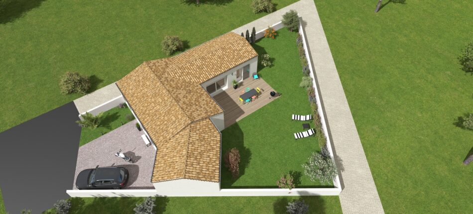 Découvrez cette réalisation Maisons ACCO à Ferrières (17170) – Maison de 95 m² 