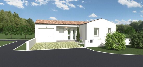 Maison neuve à Vérines, Nouvelle-Aquitaine