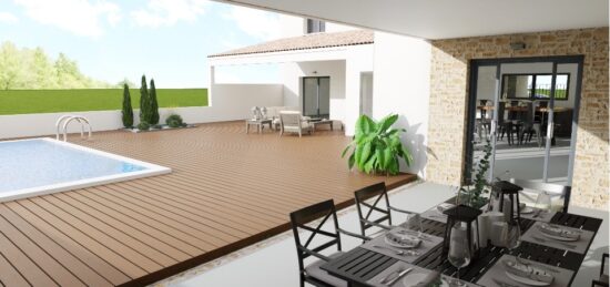 Maison neuve à , Charente-Maritime
