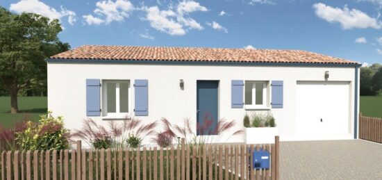 Maison neuve à Anais, Nouvelle-Aquitaine