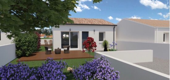 Maison neuve à Croix-Chapeau, Nouvelle-Aquitaine