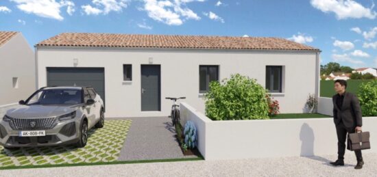 Maison neuve à Vérines, Nouvelle-Aquitaine
