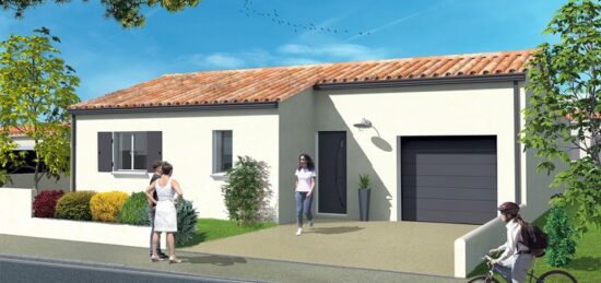 Maison neuve à Saint-Rogatien, Nouvelle-Aquitaine