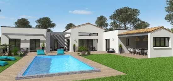 Maison neuve à Angliers, Nouvelle-Aquitaine