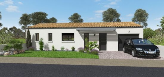 Maison neuve à Saint-Rogatien, Nouvelle-Aquitaine