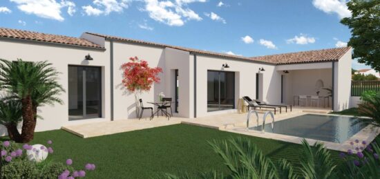 Maison neuve à Ballon, Nouvelle-Aquitaine