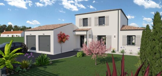 Maison neuve à Croix-Chapeau, Nouvelle-Aquitaine