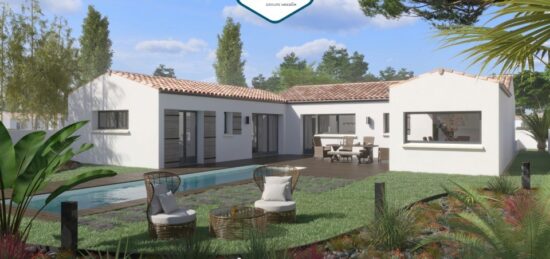 Maison neuve à Croix-Chapeau, Nouvelle-Aquitaine