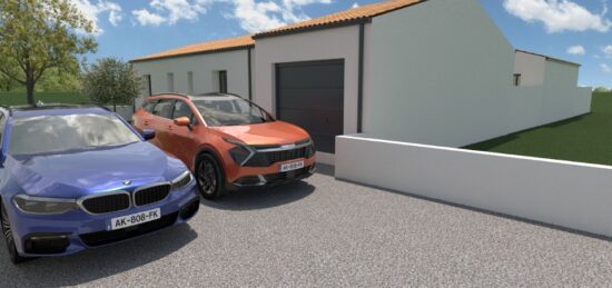 Maison neuve à Villedoux, Nouvelle-Aquitaine