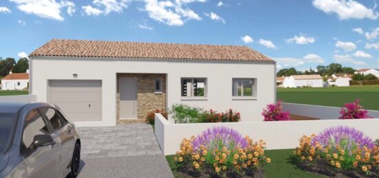 Maison neuve à Saint-Rogatien, Nouvelle-Aquitaine