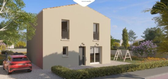 Plan de maison Surface terrain 120 m2 - 5 pièces - 4  chambres -  sans garage 