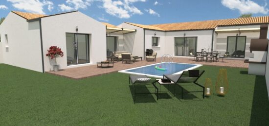 Maison neuve à , Charente-Maritime