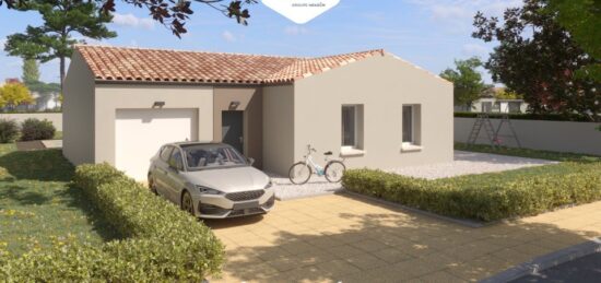 Maison neuve à Saint-Rogatien, Nouvelle-Aquitaine